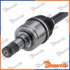 Demi-Arbre de Transmission MTM avant gauche pour MAZDA | NPW-MZ-080, GDB12560XA